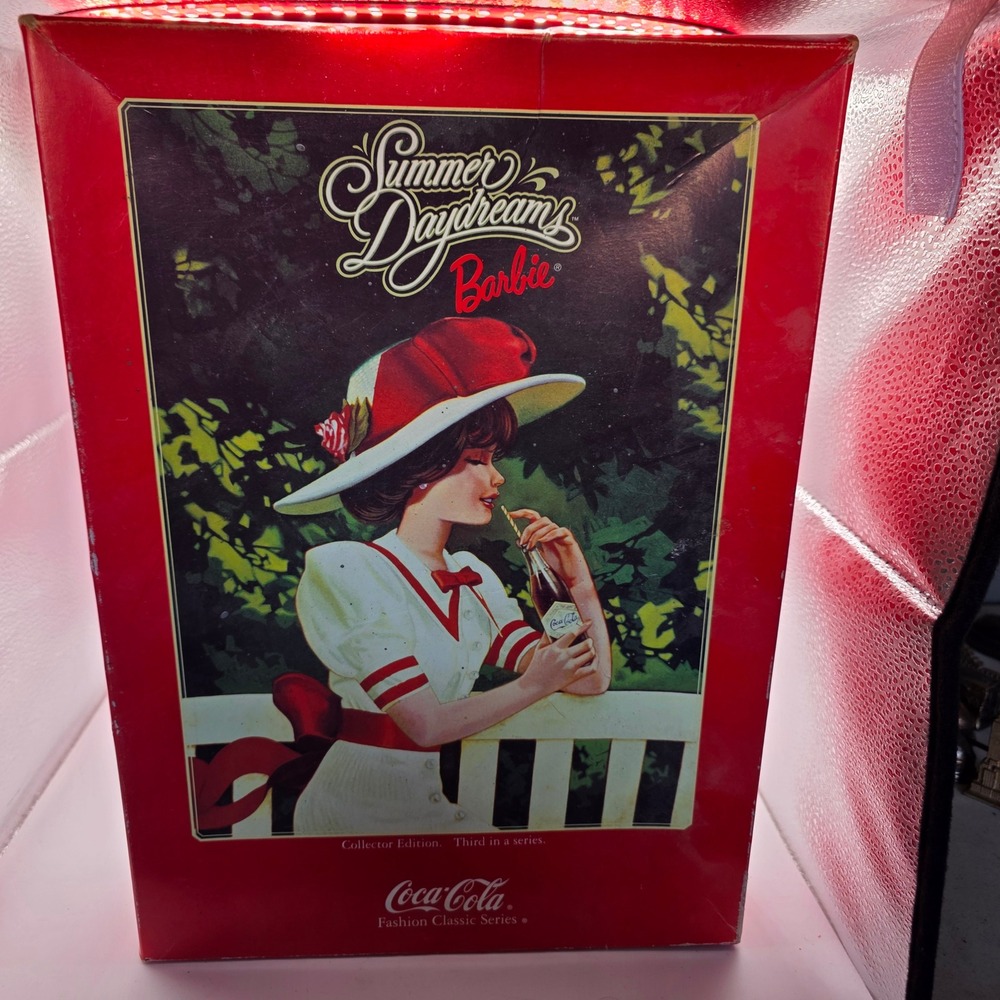 1997 Barbie Coca Cola Summer Daydreams Doll #19739 Collector Edition w/ Box